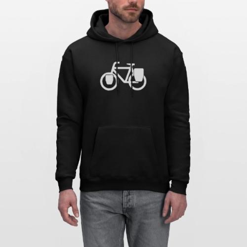 Touring Bicycle Logo - Men's Hoodie