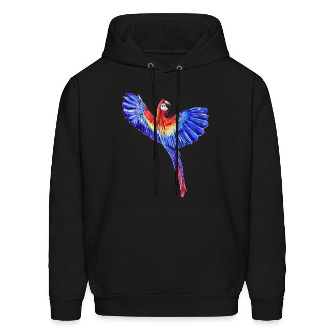 Scarlet macaw parrot