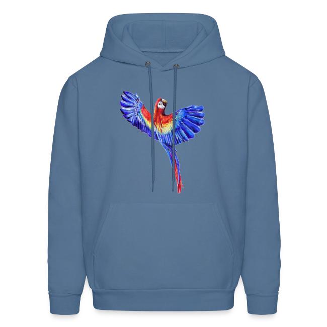 Scarlet macaw parrot