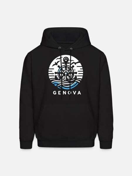 Genova - Men's Hoodie - black