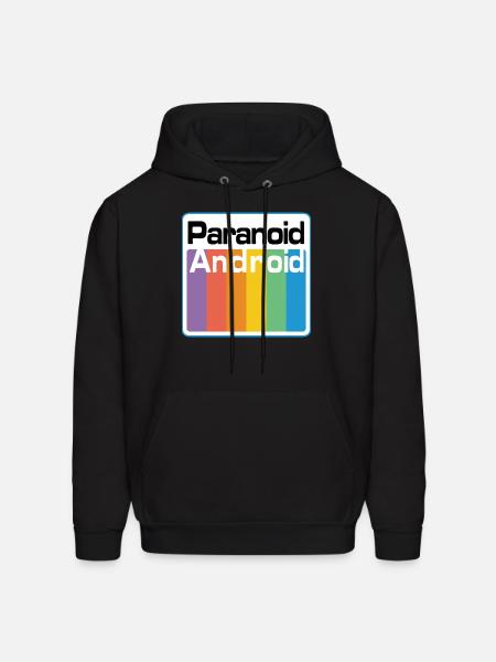 paranoid android - Men's Hoodie - black