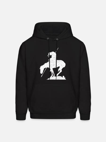 The horseman trail end - Men's Hoodie - black