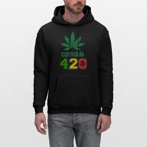 Light Hearted 420 Make It Legal Weed Marijuana - Men's Hoodie