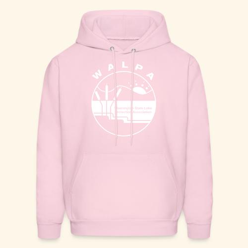 white logo - Men's Hoodie