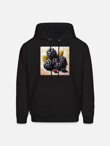 Big or berries? - Men's Hoodie - black