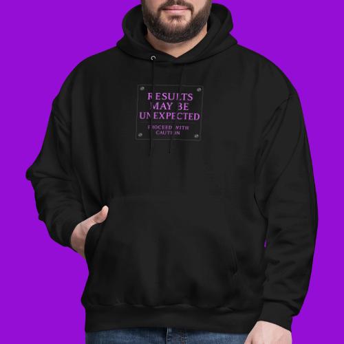 Results - Neon Purple - Men's Hoodie