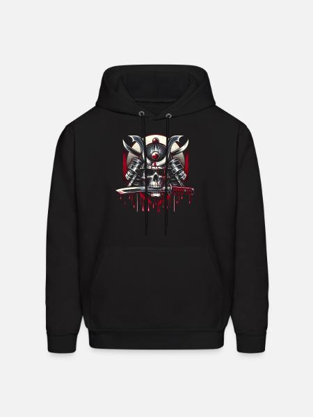 Samurai's Last Stand - Men's Hoodie - black