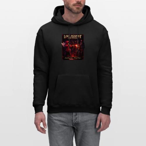 Love Against The System – Cyberpunk Art - Men's Hoodie