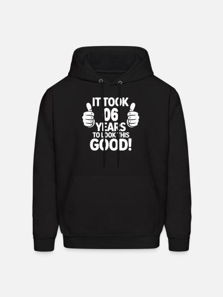 Six Years of Wellbeing Celebration - Men's Hoodie - black