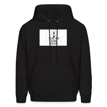 Scene And Heard Podcast Merchandise - Men's Hoodie - black - Front - Elias (183cm)