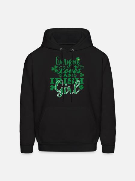 every one need anirish girl - Men's Hoodie - black