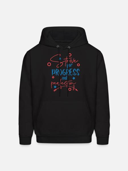 Motivational Quotes - Men's Hoodie - black