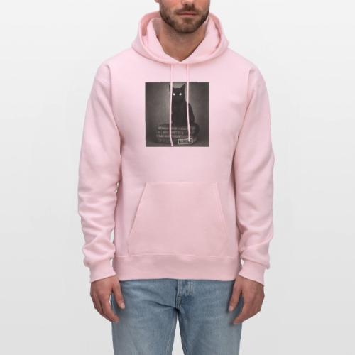 Cat on Banned Books - Men's Hoodie