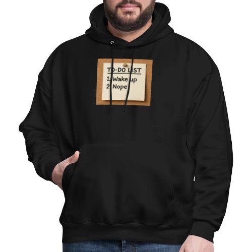 Humorous To Do List - Men's Hoodie