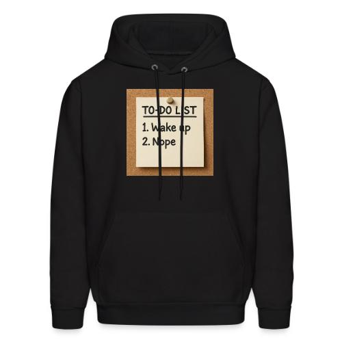 Humorous To Do List - Men's Hoodie