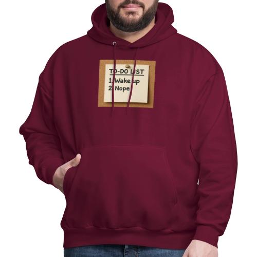 Humorous To Do List - Men's Hoodie
