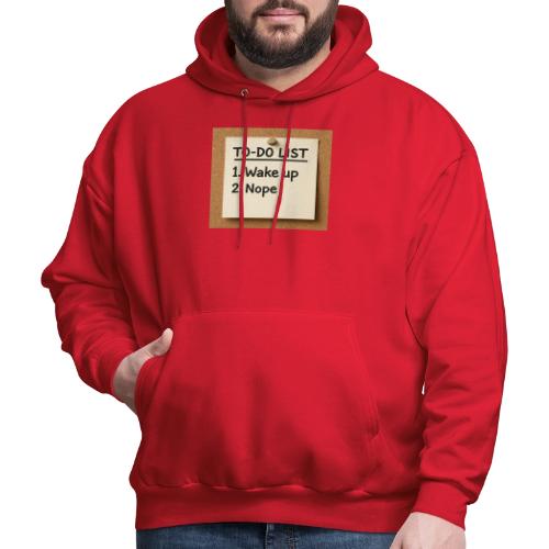 Humorous To Do List - Men's Hoodie