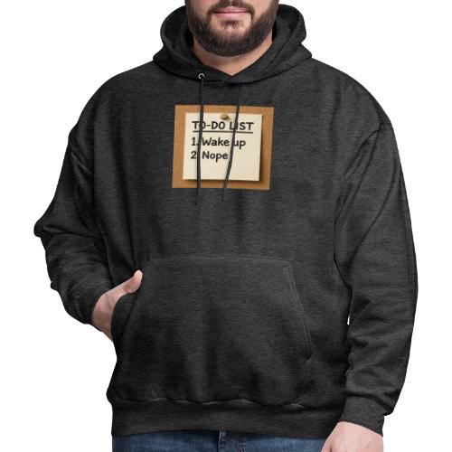 Humorous To Do List - Men's Hoodie