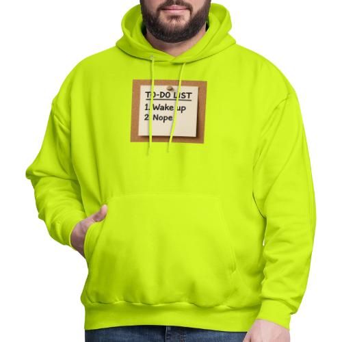 Humorous To Do List - Men's Hoodie