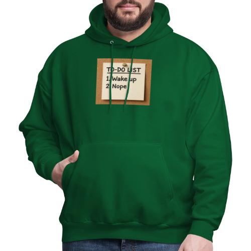 Humorous To Do List - Men's Hoodie