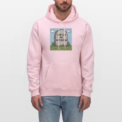 Motivations Cartoon Tombstone - Men's Hoodie