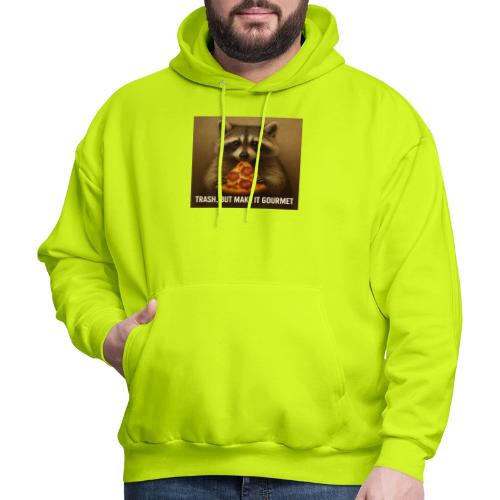 Gourmet Pizza Raccoon - Men's Hoodie