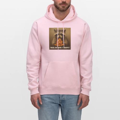 Gourmet Pizza Raccoon - Men's Hoodie