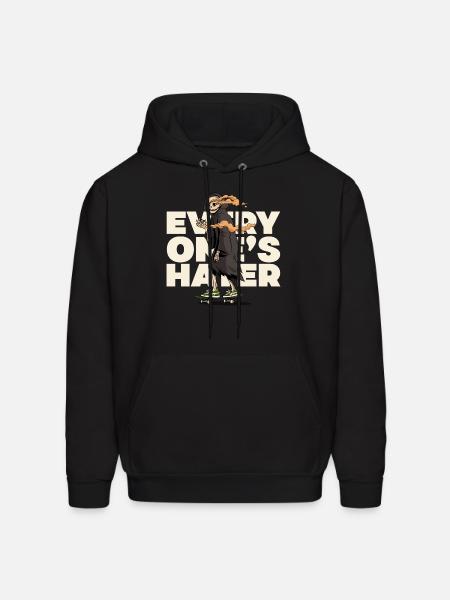 Every One's Hater | Silly - Men's Hoodie - black