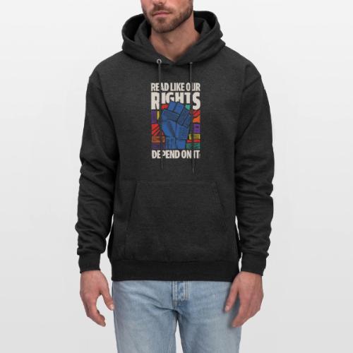Read Like Our Rights Depend on It - Men's Hoodie