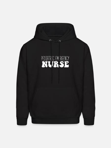 Pediatric Emergency Nurse - Men's Hoodie - black