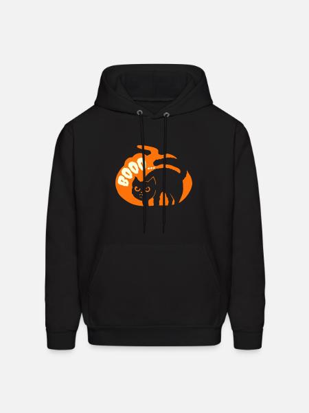 Cat Funny - Men's Hoodie - black