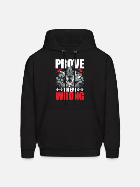 Prove them wrong - Men's Hoodie - black