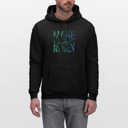 Make Money Neon 3D - Men's Hoodie