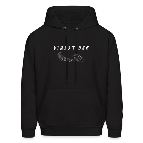 Vibrations Abstract Design. - Men's Hoodie