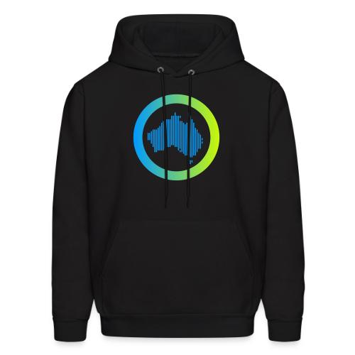 Gradient Symbol Only - Men's Hoodie