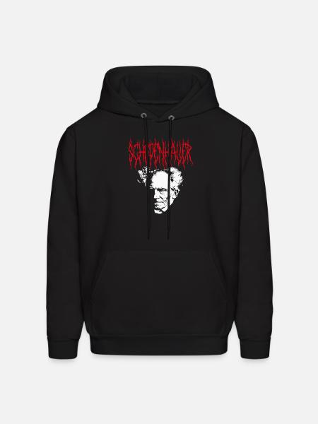 Arthur Schopenhauer - Men's Hoodie - black