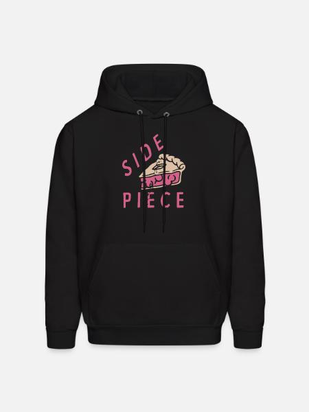 Side Piece - Men's Hoodie - black