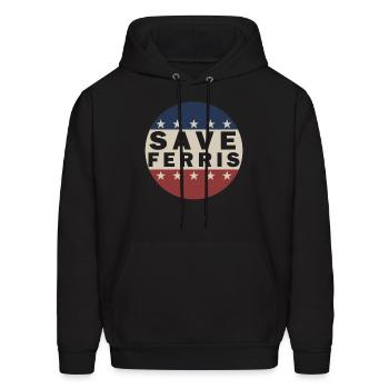 Save Ferris - Men's Hoodie - black - Front - Elias (183cm)