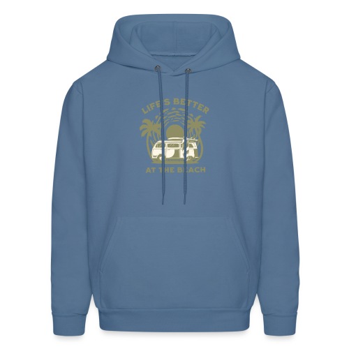 Life is better at the beach - Men's Hoodie
