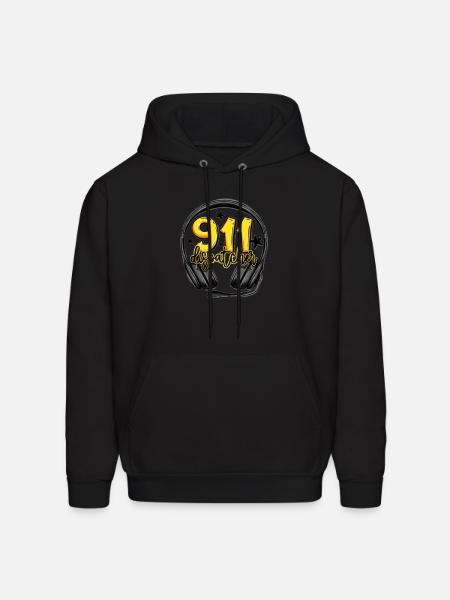 911 dispatcher - Men's Hoodie - black