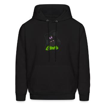 Easter Bunny - Men's Hoodie - black - Front - Elias (183cm)