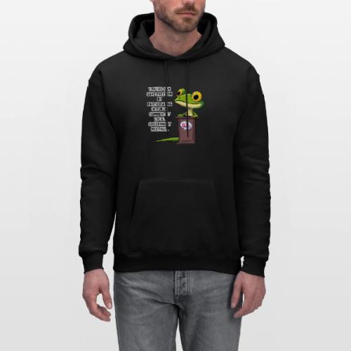 Public Comment Lizard Design - Men's Hoodie