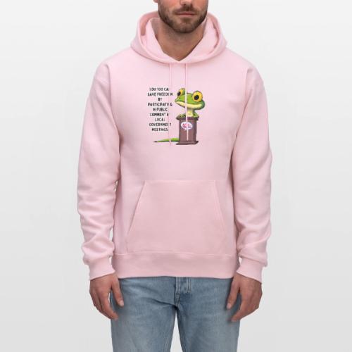 Public Comment Lizard Design - Men's Hoodie