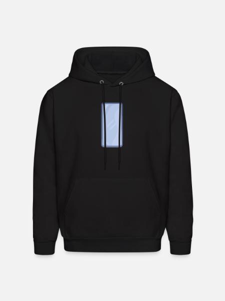 Phone - Men's Hoodie - black