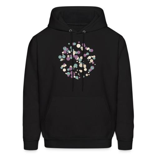 abstract circles pattern - Men's Hoodie