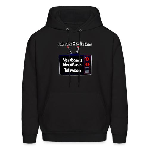 NewBandsNewMusic Join The Revolution! - Men's Hoodie