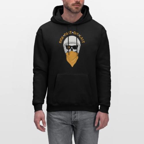 Ride Fast Die Last Skull 99 - Men's Hoodie