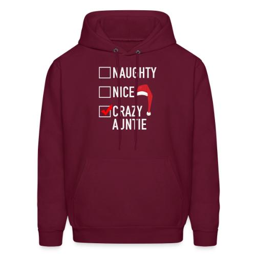 Naughty Nice Crazy Auntie - Men's Hoodie