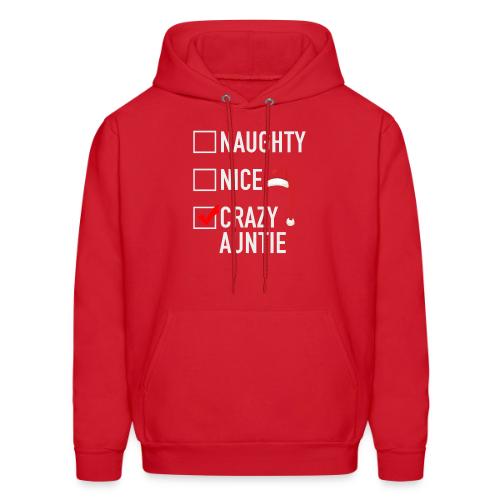 Naughty Nice Crazy Auntie - Men's Hoodie