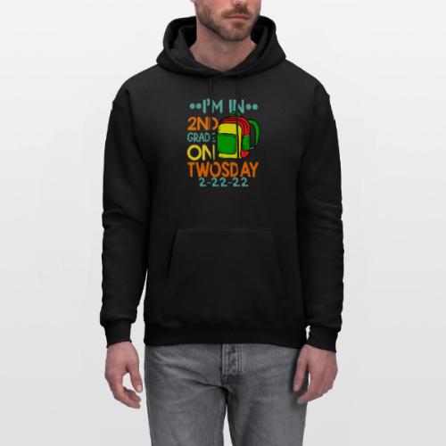 I'm 2nd Grade On Twosday 02-22-2022 Twosday 2022 - Men's Hoodie